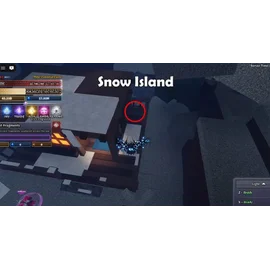 Snow Island Ancient Fragment location 5