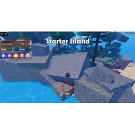 Starter Island Ancient Fragment location 1