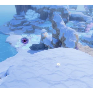 Sea 2 Starter Island Secret Halo location on the small hill near spawn