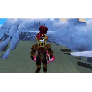 Desert Island Slime Puzzle piece inside the skeleton